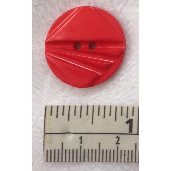 Buttons - 23mm - Red